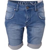HOUND Pipe shorts light used denim forfra 💙 Klassiske denimshorts med lys vask og moderne pasform